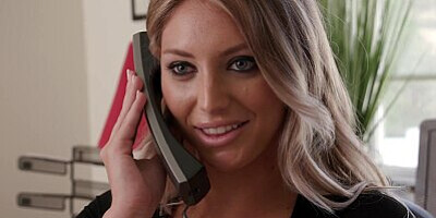 HotwifeXXX - Big Tit Blonde Hot Wife Kayley Gunner Enjoys A Big Cock