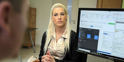 Flirtatious Blanche's blonde movie