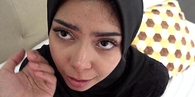 Porn loving Muslim hottie now has to take his meaty dick