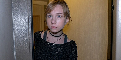 Classy sweet thing's money action