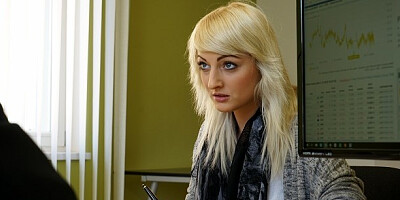 Sex on table trailer with naughty Katy Rose from Loan4k