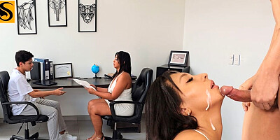 VOLUPTUOUS SECRETARY LEYLA_JOHNSON GETS FUCKED BY GROOMER