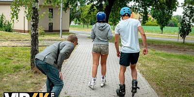 Brunette sex with witching Jennifer Mendez from Hunt4k