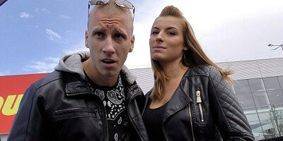 Victoria Daniels's public pickups smut by Hunt4k