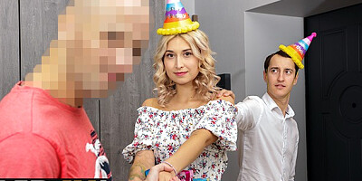 Lusty chick's cash sex