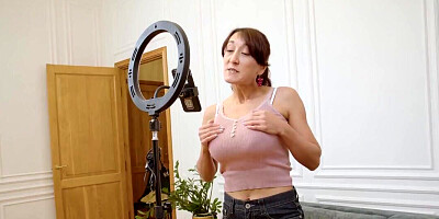 Shameful experience with a horny lady over the age of 50