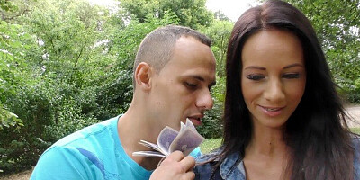 Hunt4k featuring jade's brunette sex