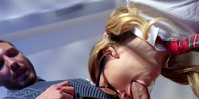 Blonde AJ Applegate with big booty and anal fucking