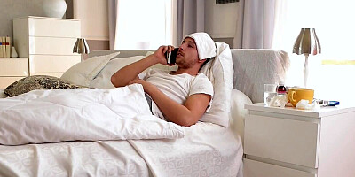 Dirty doctor works on his cock druing the latest house call