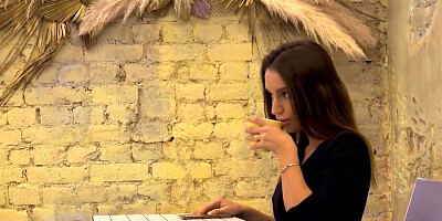 Rimming experience with the best brunette stranger