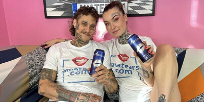 Delicious Tabitha's big cock video