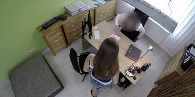 LOAN4K. Loan agent fucks customer as he wants and comes on face