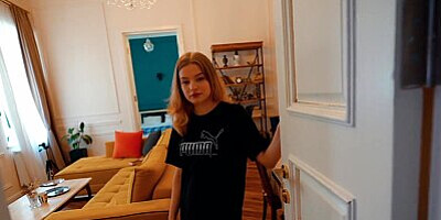 I didn't fix the bed, but I Fucked her Pussy - HandyMan