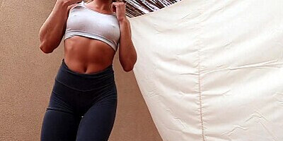 Nasty Post Workout Fuck w Deepthroat, Squirt and intense Orgasm! - Amateur LeoLulu