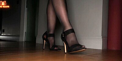 Busty bitch in a tight dress got fucked by a lucky bartender - by MurGang