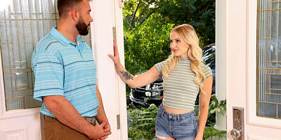 Give Me Teens featuring Sage Rabbit's medium size tits scene