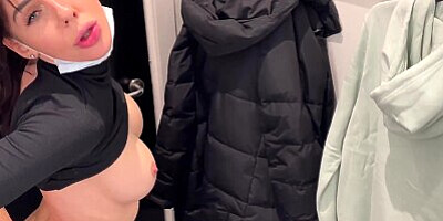 Hot sex in the Fitting Room with a Sales Assistant