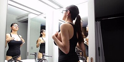 BANGBROS - Mia Khalifa Is Back and Ready For Asante Stone's Big Black Dick!