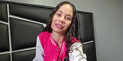 Beautiful skinny girl with a big ass is fucked by her classmate