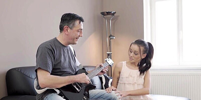 Guitar girl is going to take that dick deeper than ever