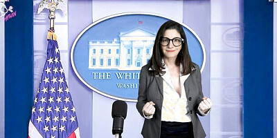 Erotic Senator gets Fucked after a Press Meeting