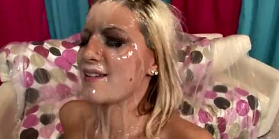 Flirtatious baby doll at cum smut