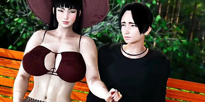 Family At Home 2 #17: Sex with a perverted milf in the public park - By EroticPlaysNC