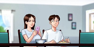 Summertime Saga en Español-Historia Principal-Parte 19- EL SEXO CON JENNY ES EL MEJOR!!