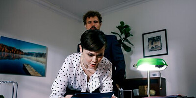 Exxxtra Small featuring Jade Valentine's face fucking smut