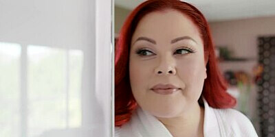 ADULT TIME Curvy Stunner April Flores Sensual & Oily Massage With Seth Gamble