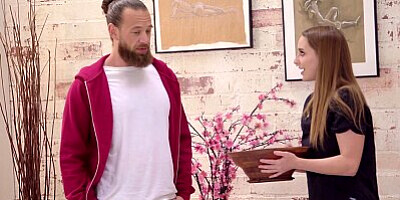 NURU MASSAGE - Laney Grey Rides His Big Cock To Ensure Him The Best Massage Possible