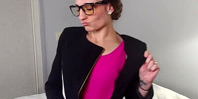 Let's Do Anal: She strips downs, lubes up, and butt fucks