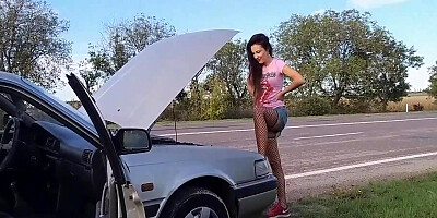 How I Orgasmed In My Step Retro Car 10 Min