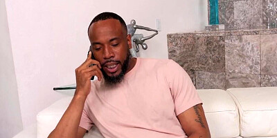 Good blondie is going to take care of this black throbber