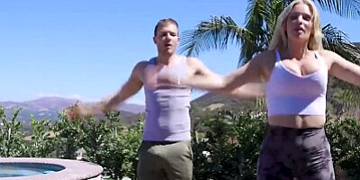 Milfed - Rachael Cavalli Loves It When Her Personal Training Put His Dick Deep Inside Her Pussy