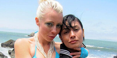 Winsome tootsie's medium size tits scene