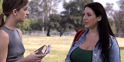 Wicked - Angela White Learns To Cam With Kristen Scott