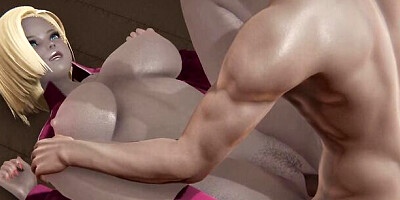 Young teacher sucks and fucks her ass with a big cock l 3D hentai uncensored