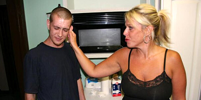 Carey Riley's kitchen porn by Club Tug