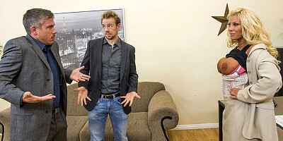 Voluptuous Jr's double blowjob dirt