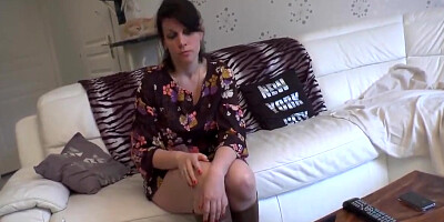 Sexy Home Alone Stepmother Gets Sodomized By A Younger Guy Found On Internet