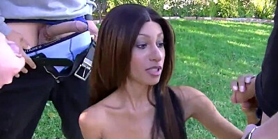 Nipples movie with luring Trisha from Tiny Trisha