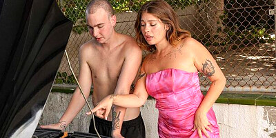 Side fuck smut with radiant Yaetriplex from Karup's Older Women