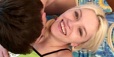 Adorable blondie seeking orgasms with her very kinky man