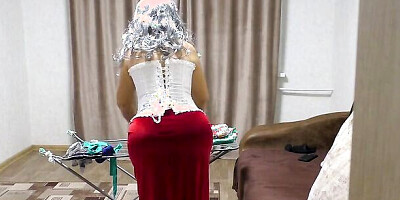 He fucked an old MILF ass in her stretched anal