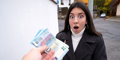 Fakehub featuring Katty West's blowjob action