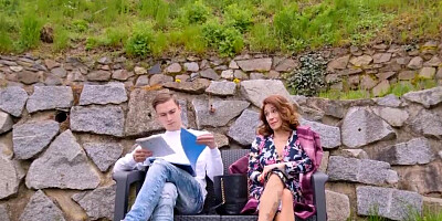 Mature slut fell prey to the biggest young cock ever