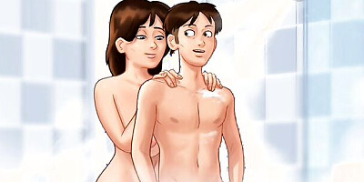 Summertime Saga #137 - Landlady Milf Loves To See Horny Guy Get Erections To Her