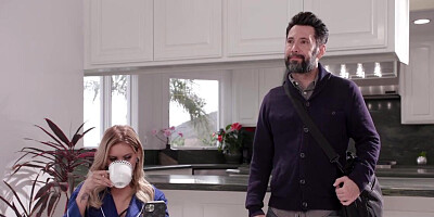 Blondie wants a large penis to stretch her cavity today