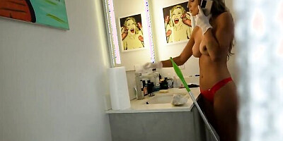 Screw My Busy Mother In Law While She Talking The Phone